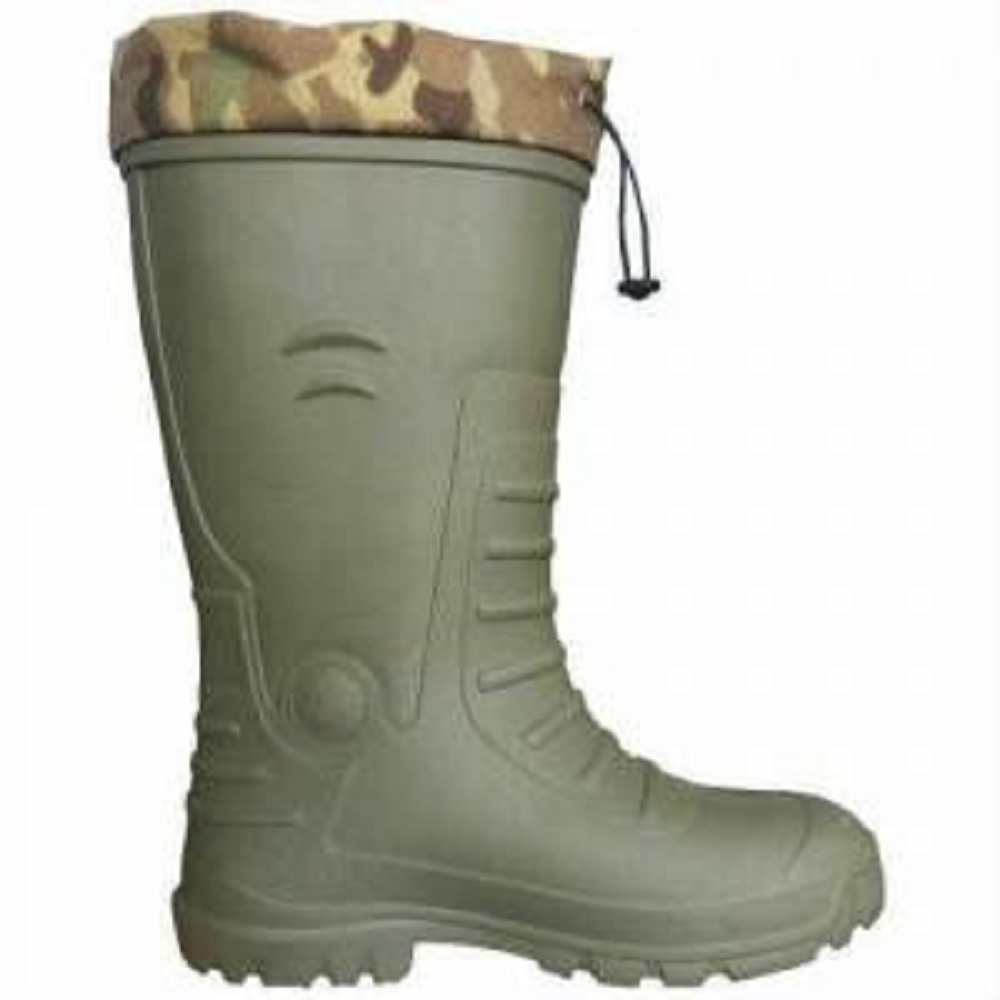 Çizme Yünlü Çoraplı Haki Yeşil Beden:44 Gezer