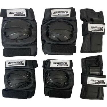 Dizlik Dirseklik Seti Siyah Beden: XS SP-004 SPEQ