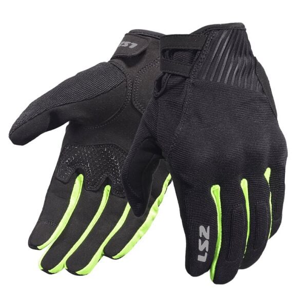 LS2 Dart 2 Evo Eldiven Siyah-Neon Sarı Beden: XL