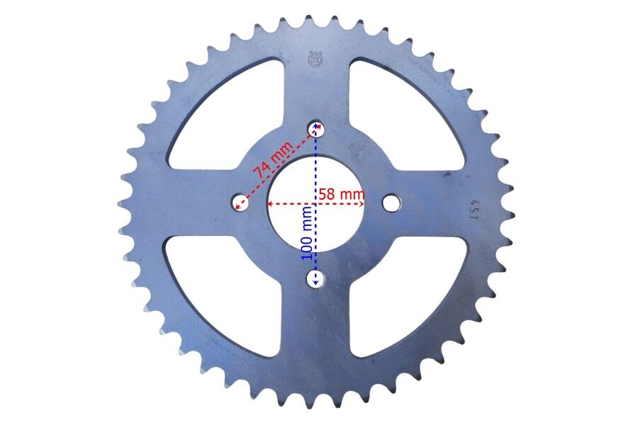 Hero XPULSE 200 4V Arka Dişli 520-42T İç 58mm PRC