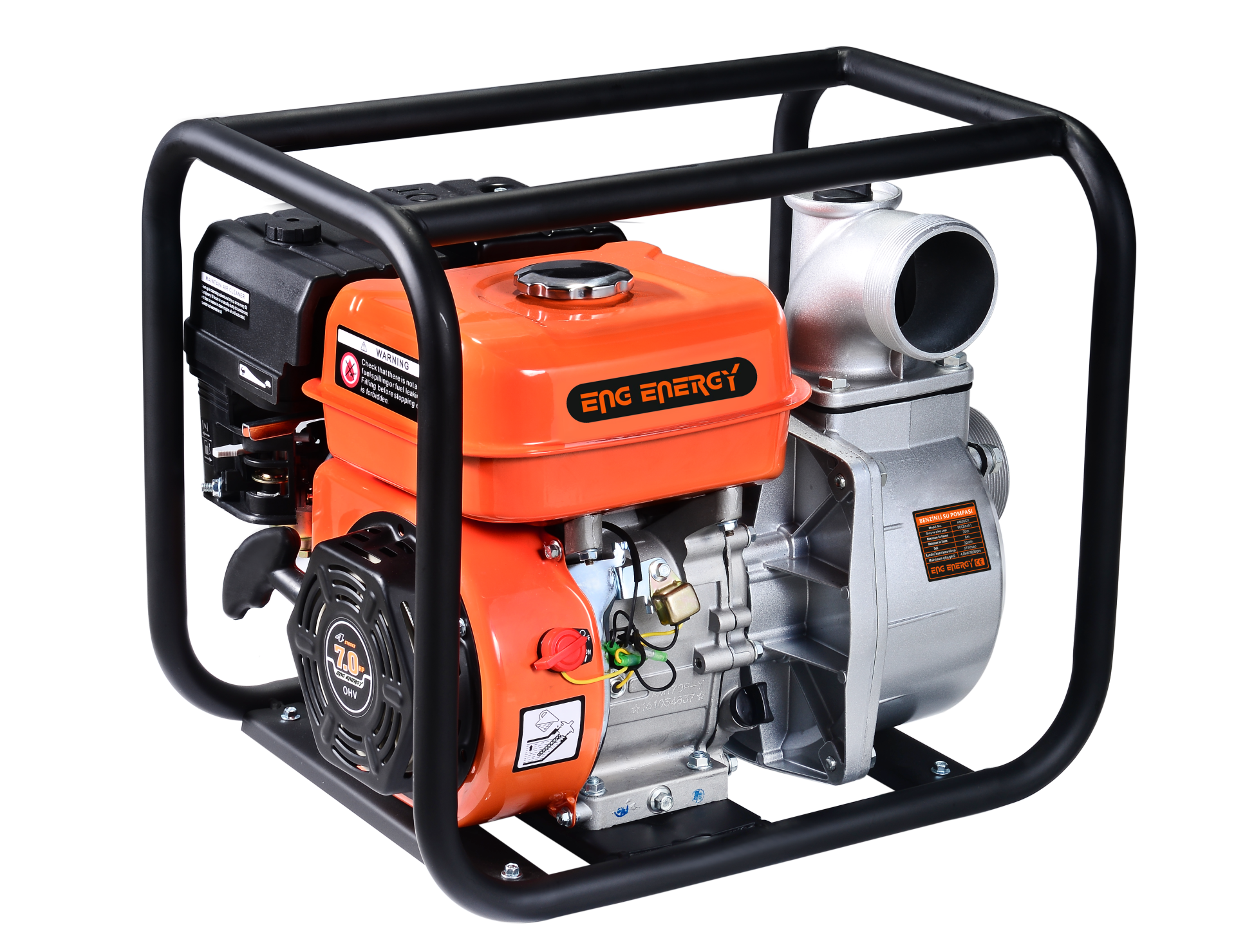 Energy KM50CX Benzinli Su Motoru 2 Parmak