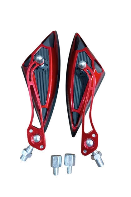 Motosiklet Ayna Modifiye Kırmızı 8-10mm Prc