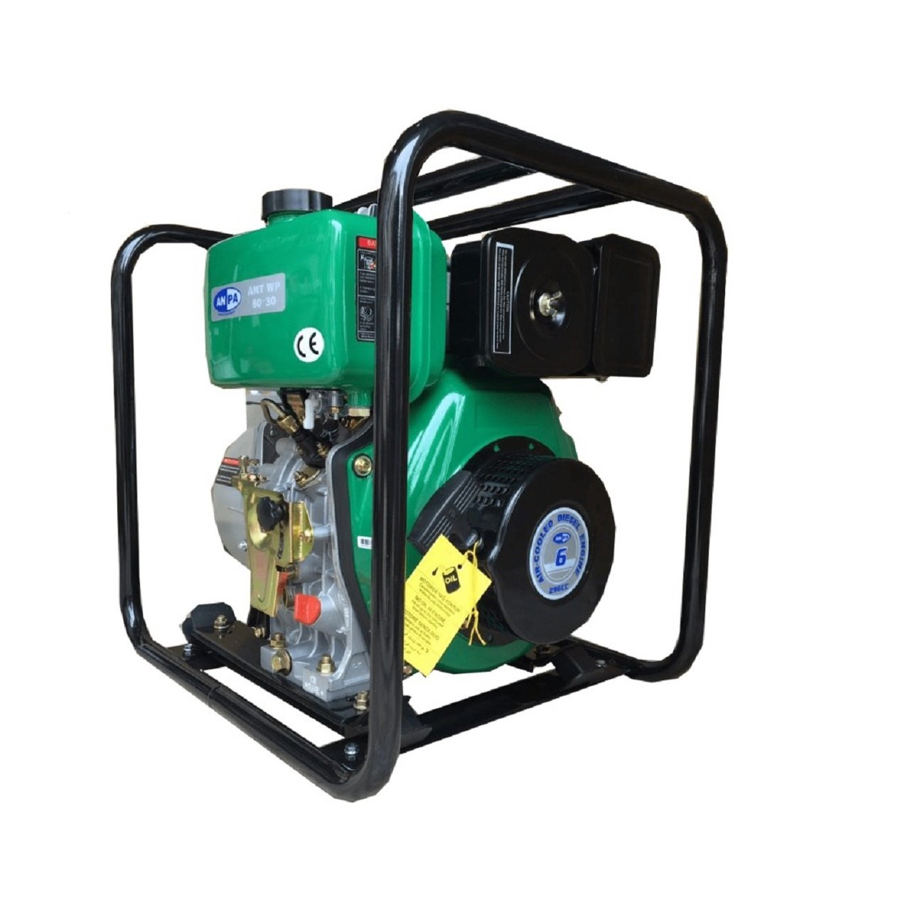 Antrac Wp80-30 Dizel Su Motoru İpli 3 Parmak