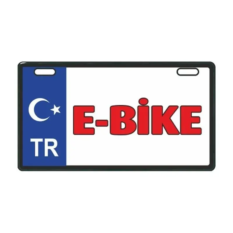 E-Bike Plakalık Mavi GOGO