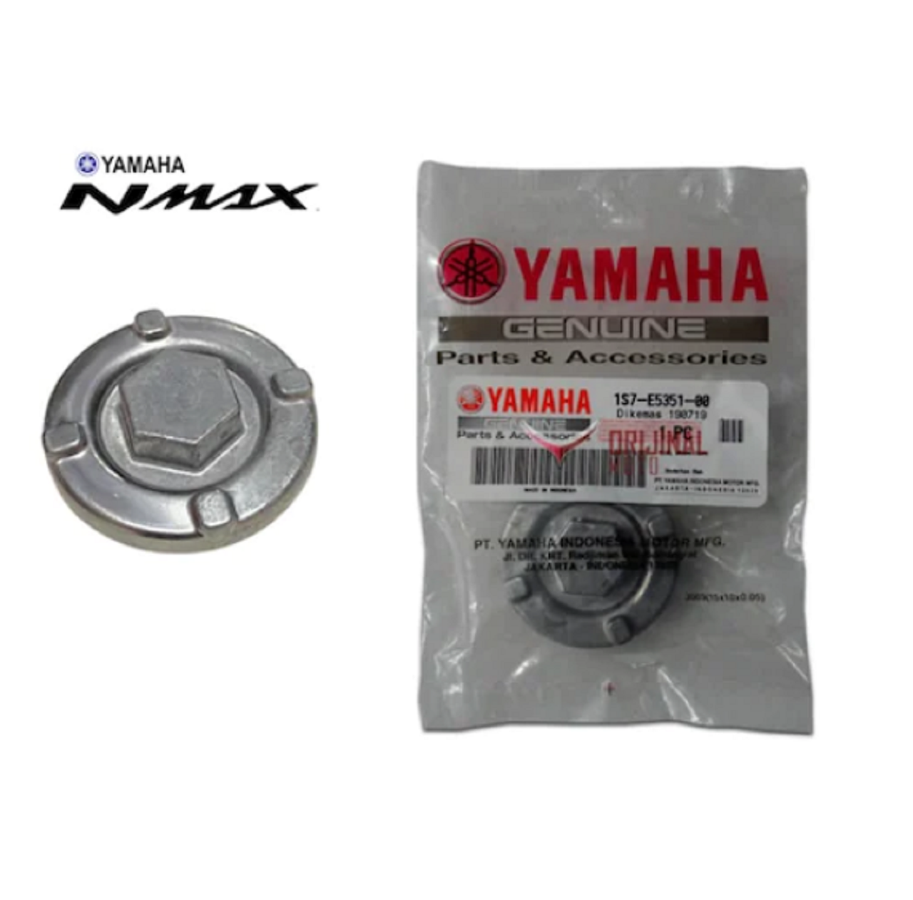 Yamaha NMAX 125-155 Yağ Tahliye Tapa + Conta 157-E5351-00 Orjinal