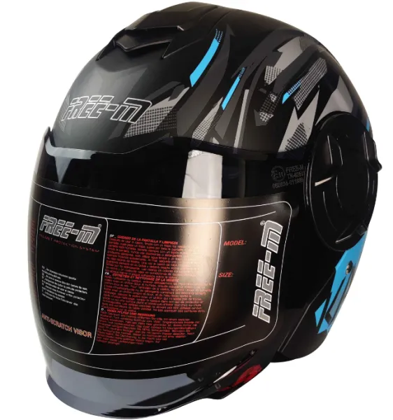 Free-M 665 Kask Gradient Cyan Beden: M