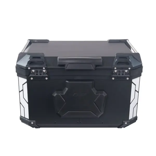 Motolastik Universal 45 lt Alüminyum Motosiklet Çantası Siyah GP Kompozit