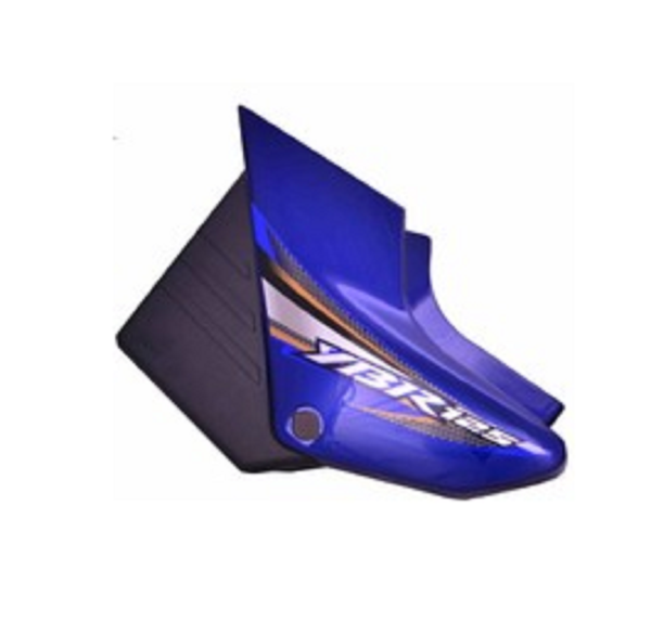 Yamaha YBR 125 Yan Kapak Sol Mavi Prc