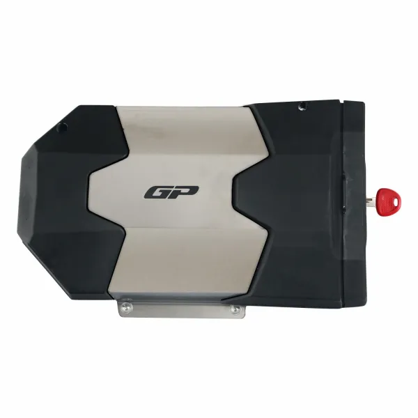 Motosiklet Universal Krom Gövdeli Avadanlık Siyah GP Kompozit