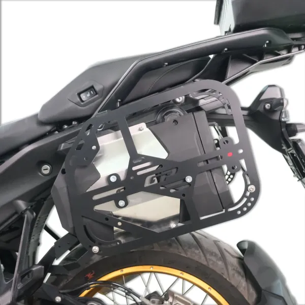 Motosiklet Universal Krom Gövdeli Avadanlık Siyah GP Kompozit