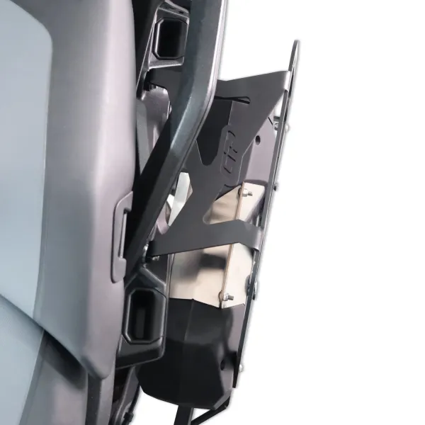 Motosiklet Universal Krom Gövdeli Avadanlık Siyah GP Kompozit