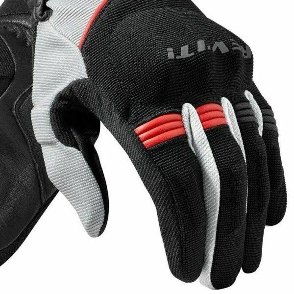 Revit Mosca Eldiven Beden :M Siyah - Kırmızı