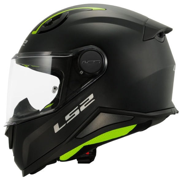 LS2 Kid Kask Mat Siyah Çocuk Beden:S