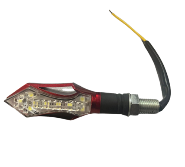 Motosiklet Sinyal Ledli Kırmızı 1 Adet Prc