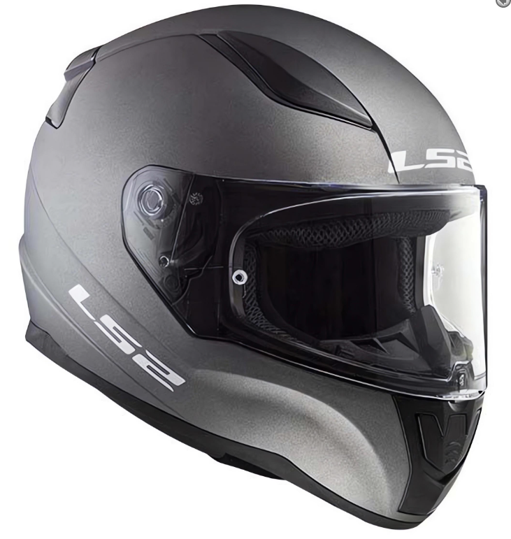 LS2 Rapid 2 Mat Titanium Kask Beden : S
