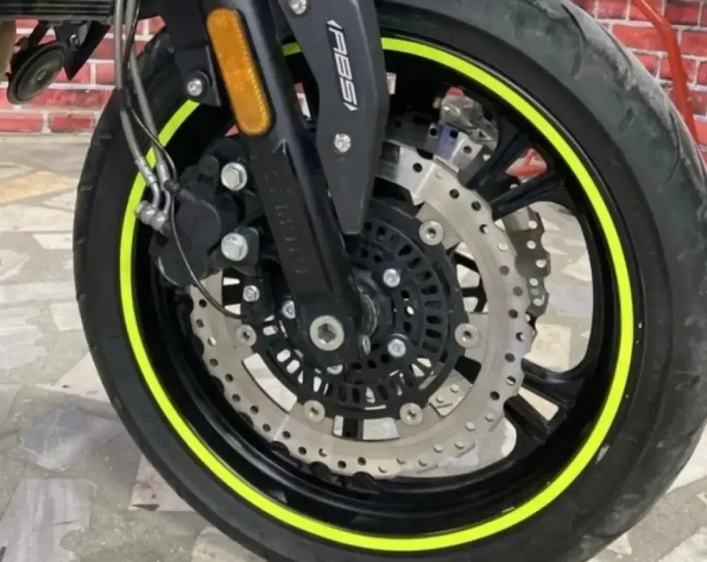 Motosiklet Jant Şeridi Florasan Sarı Maxem