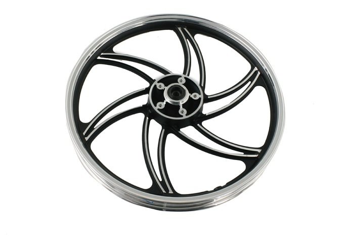 Mondial 100sfc Jant Ön Çelik Siyah Orjinal