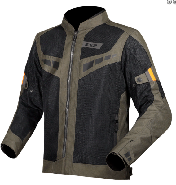 LS2 Blade Air Mont Haki - Turuncu Beden: 4XL