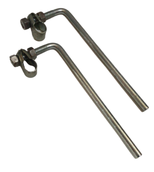 Motosiklet Cam Siperlik Bağlantı L Demiri Kısa Yerli