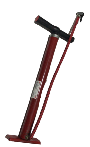 Hava Pompası Demir Kısa Kırmızı Prc