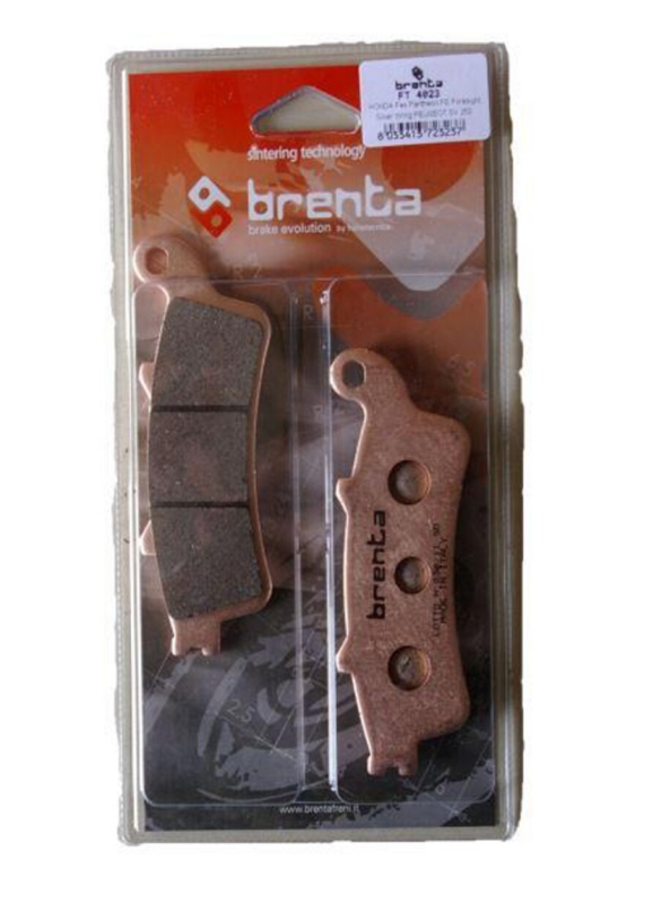 Motosiklet Fren Balatası Sinter Metal FT4023 Brenta