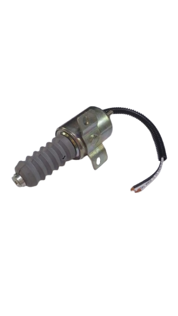 Jeneratör Stop Selenoid Bobini 12V 2 Kablolu Alttan Flanşlı Goldmoto