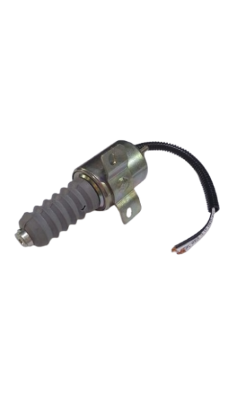 Jeneratör Stop Selenoid Bobini 12V 2 Kablolu Alttan Flanşlı Goldmoto