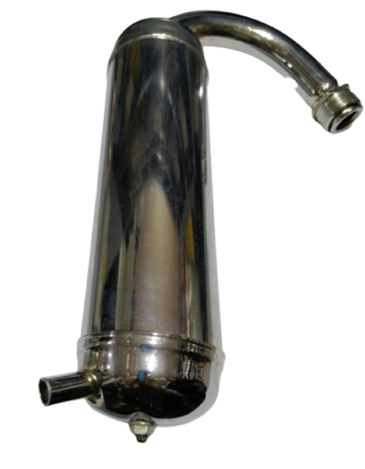 Mobylette Eksoz Cırcır Nikel Vidalı Yerli