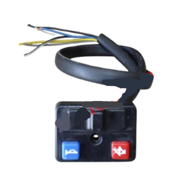 Mobylette Komitatör Komple Sinyal-korna-stop Orjinal