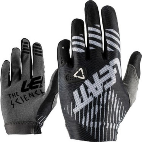 Motosiklet Eldiven OFF-ROAD Siyah - Beyaz Beden: XL LEATT