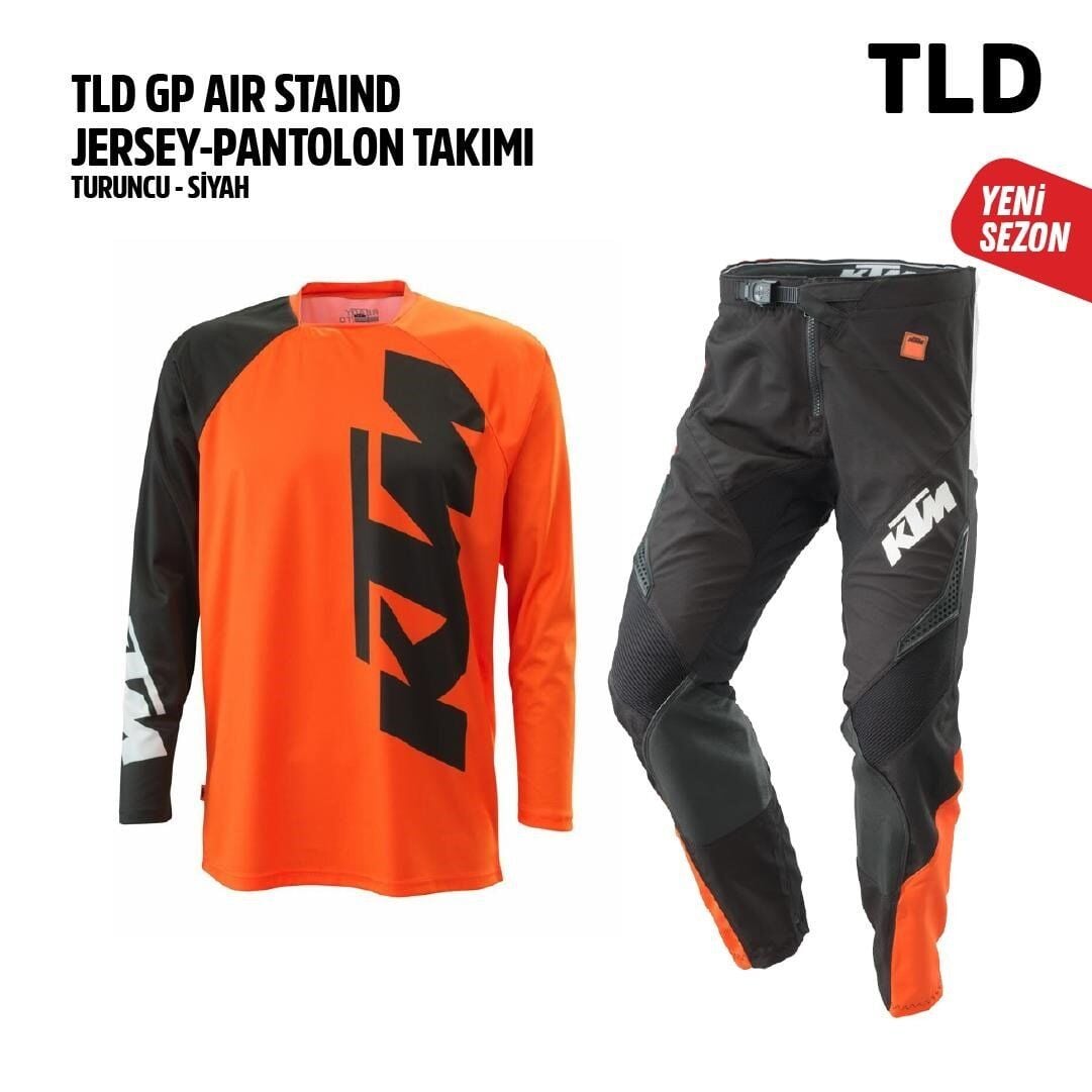 KTM Jersey Pantolon Takımı Alt Beden: 32 Üst Beden: M TDL