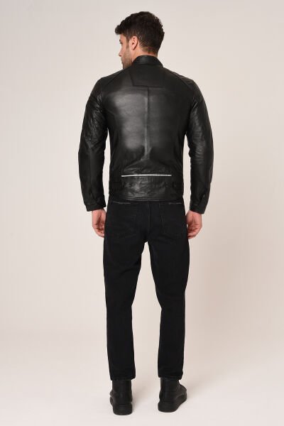 Vexo Moto Deri Mont Siyah Beden: M