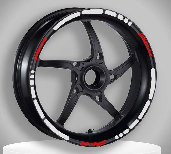 Honda PCX Jant Şeridi Beyaz I Reflektörlü GOGO