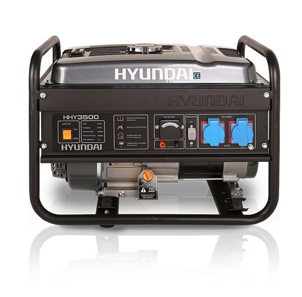 Jeneratör Hyundai Benzinli Monofaze İpli 3.5kw