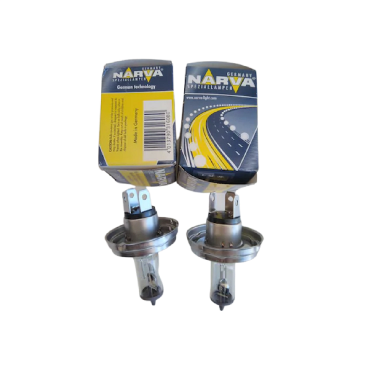 Ampül 12v 60-55 Sarı Işık H4 2li Paket Narva