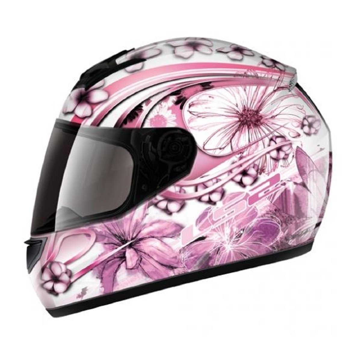 Kask Ls2 Ff351 Pembe Desenli Beden:l