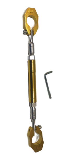 Motosiklet Gidon Barı Alüminyum Sarı Empar