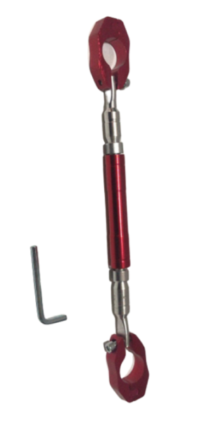 Motosiklet Gidon Barı Alüminyum Kırmızı Empar