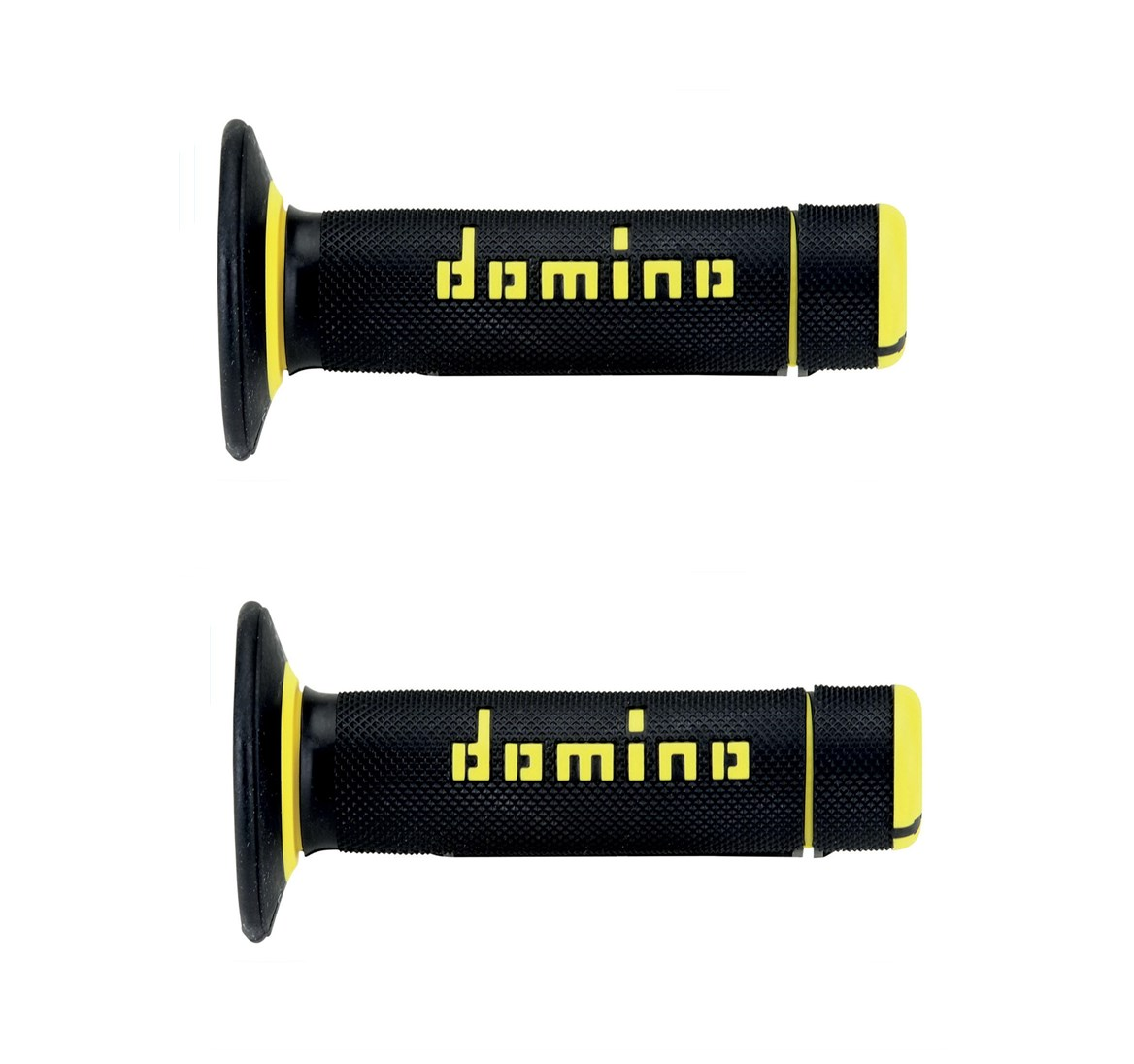 Motosiklet Elcik Lastik Takımı 120mm Off-Road Siyah - Sarı DOMİNO