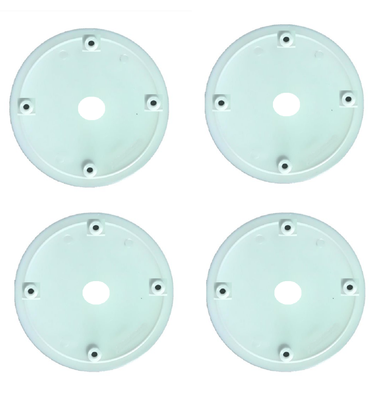 Bisiklet Jant Kapağı Takımı 2li Bmx Beyaz Yerli