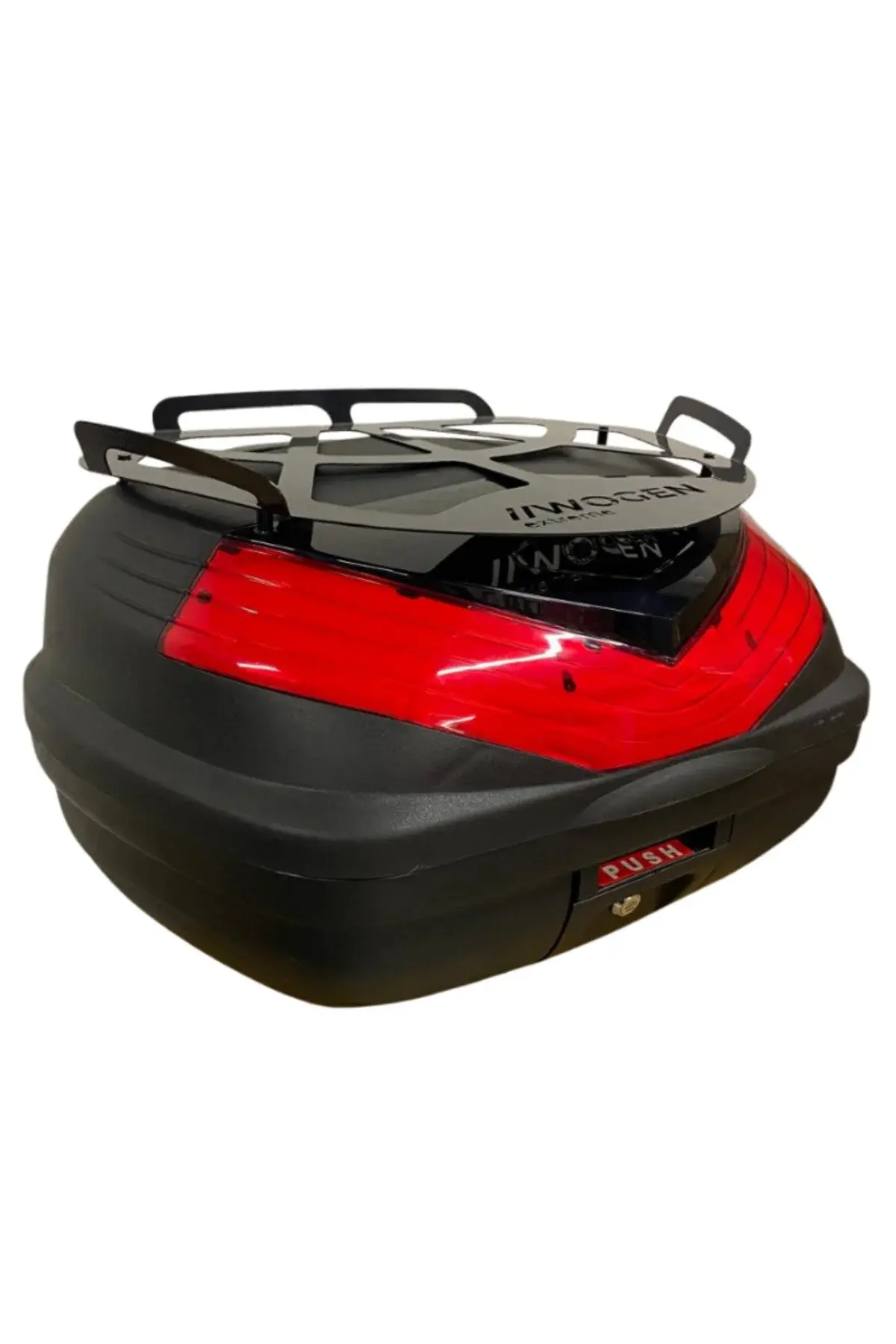 Wogen 39L Arka Çanta Premium Sırtlıklı Metal Üst Bagajlı Siyah