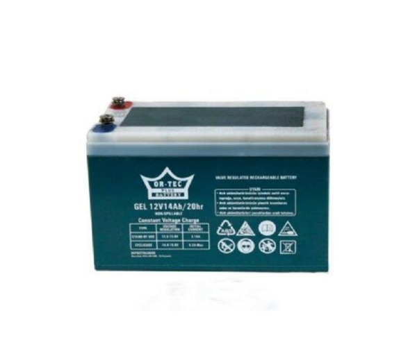 Akü 12V 14AH E-Bike Yatık Ortec