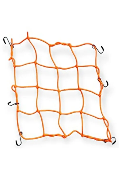 Motosiklet File Kancalı 6 lı Turuncu Prc