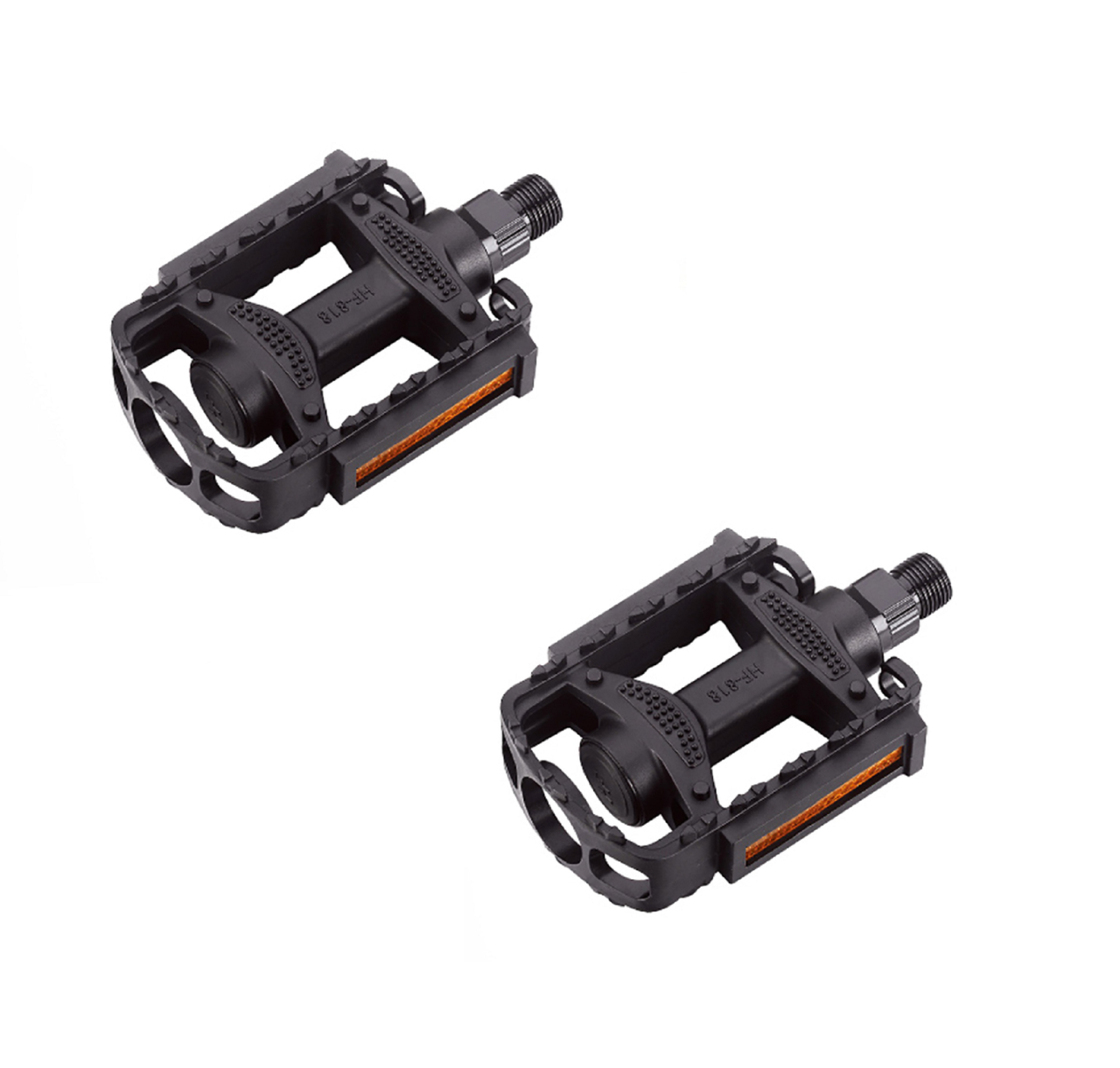 Bisiklet Pedal Takımı Siyah Hf818 Prc