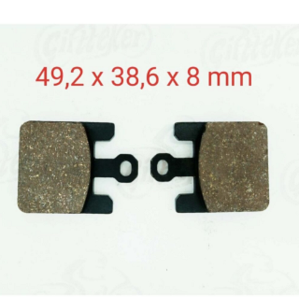 Kawasaki ZX10 (2004-2007) - ZX6 (2003-2006) Suzuki GSXR 1000 Fren Balatası Prc