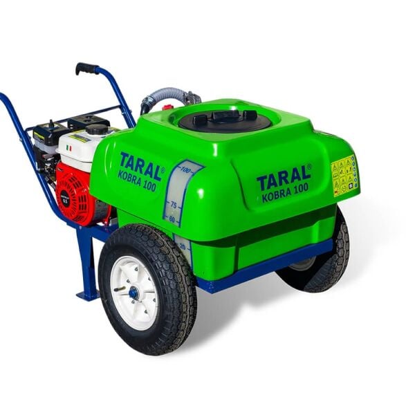 Taral TP100 Kobra İlaçlama Makinesi TAR30 - Castello Motor Redüktör ve Hortum Sarma Dahil