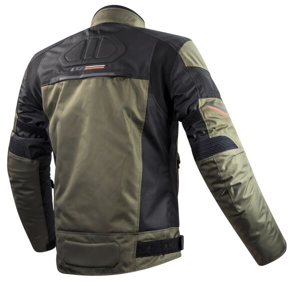 LS2 Shadow Mont Haki-Siyah-Neon Turuncu Beden: XL