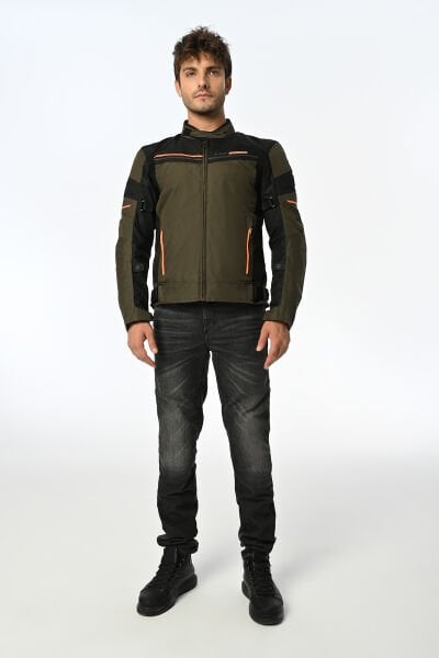 LS2 Shadow Mont Haki-Siyah-Neon Turuncu Beden: XL