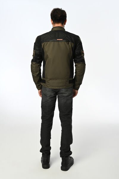 LS2 Shadow Mont Haki-Siyah-Neon Turuncu Beden: XL