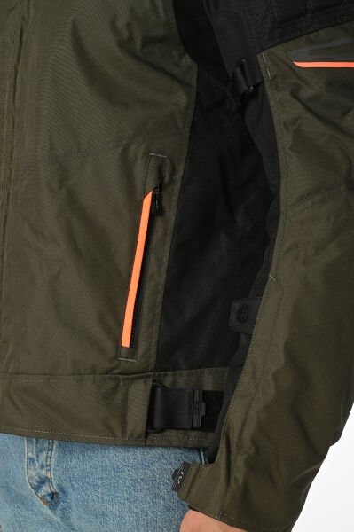 LS2 Shadow Mont Haki-Siyah-Neon Turuncu Beden: XL